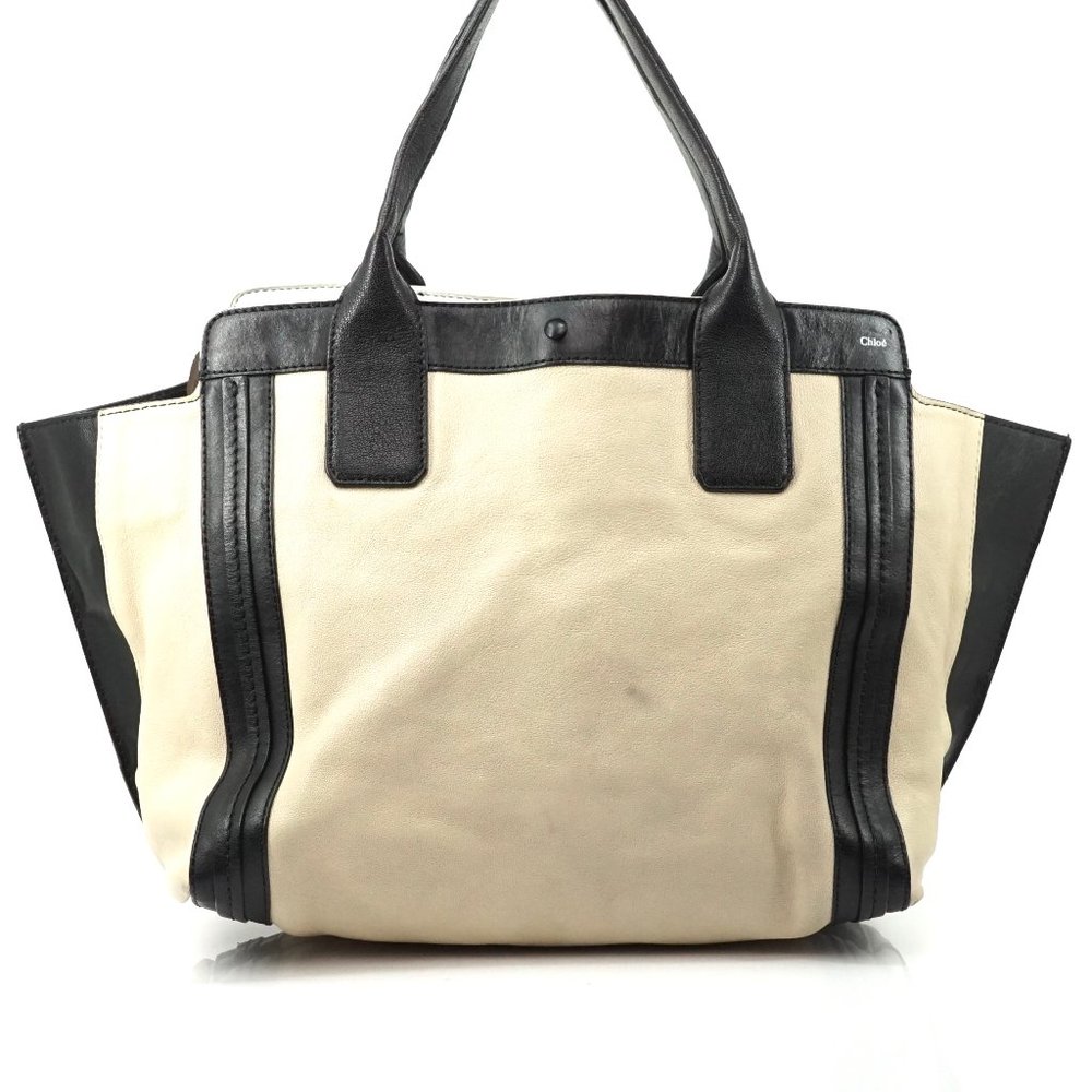 Auth Chloe Alison Leather Shoulder Bag #3201C53